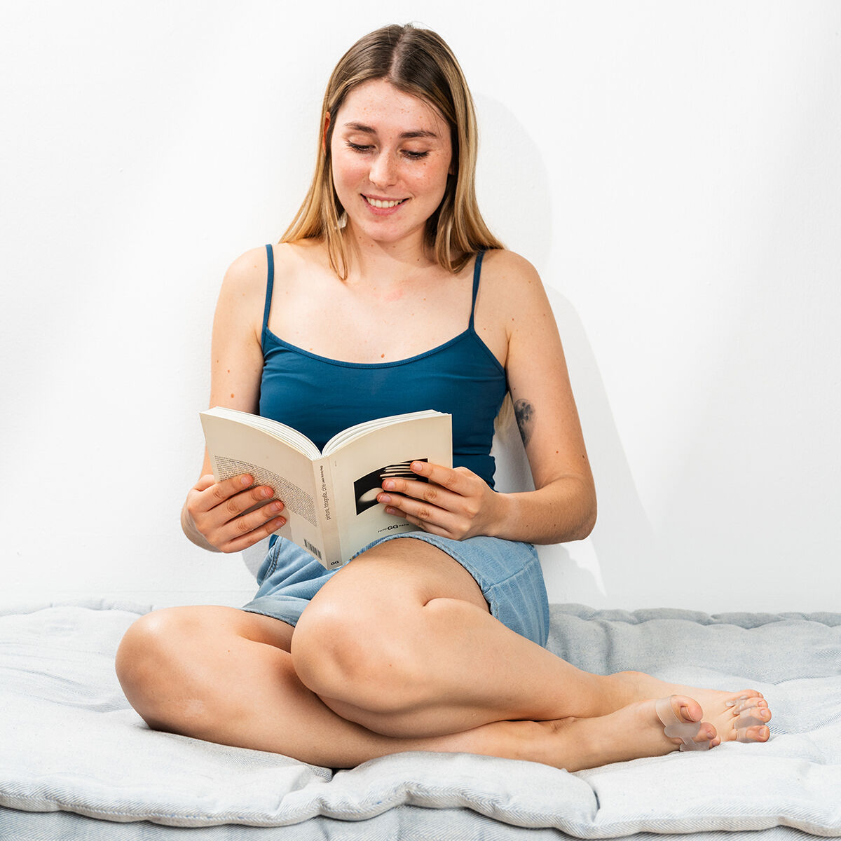 InnovaGoods Oddělovače prstů pro relaxaci a sport Toelax, 4 ks