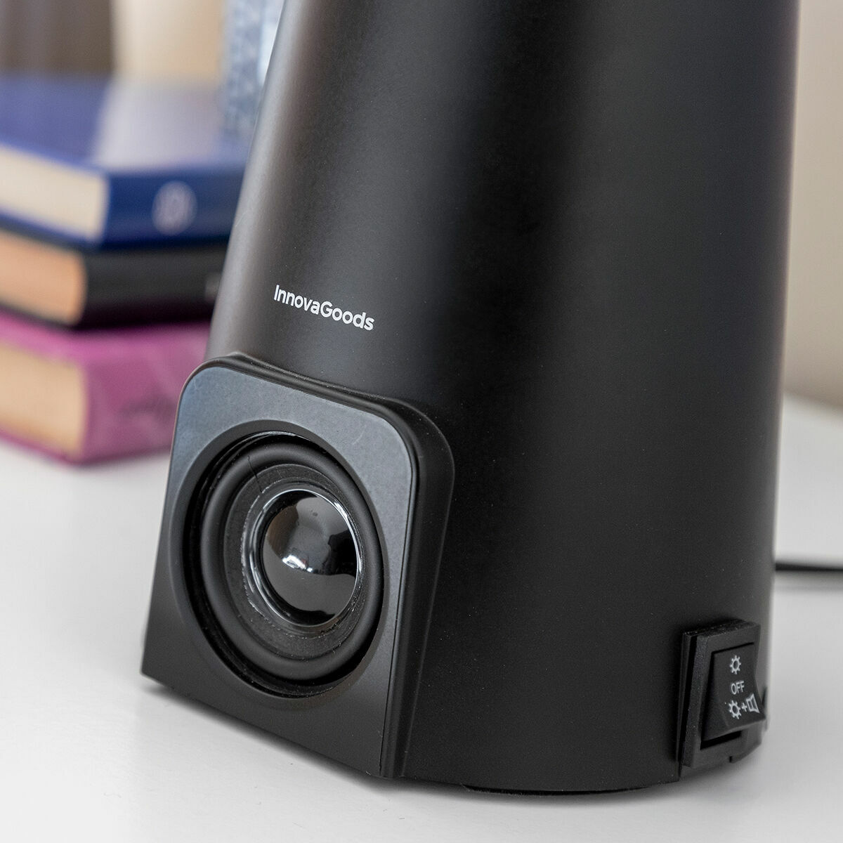InnovaGoods Lávová lampa s reproduktorem Maglamp