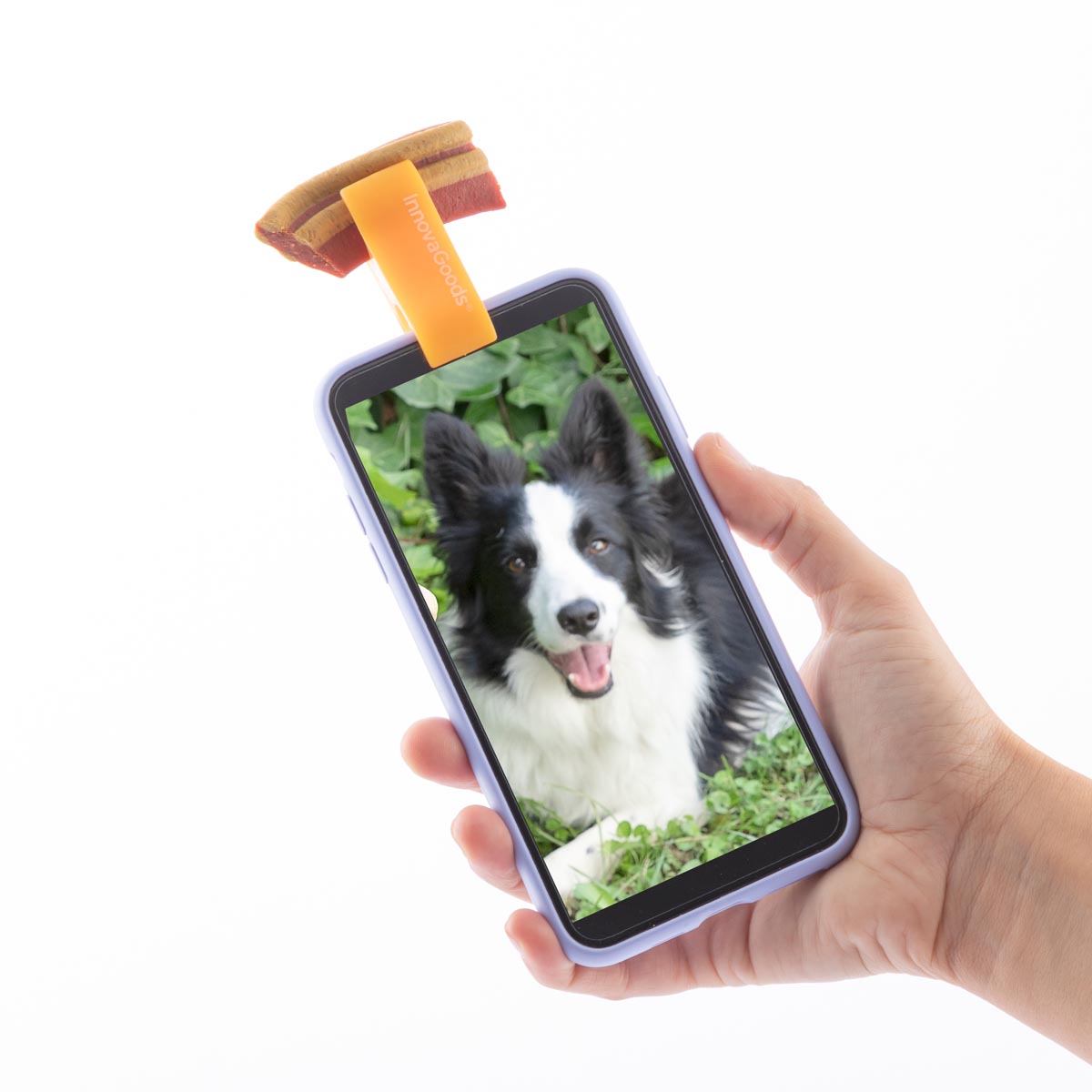 InnovaGoods Selfie klip na pamlsek Pefie