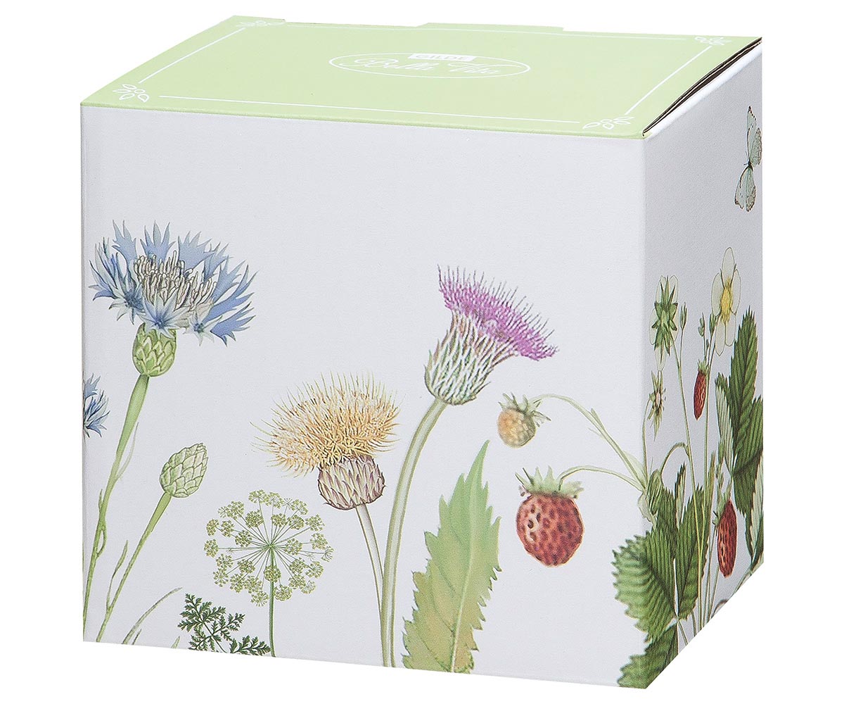 Gilde Porcelánová čajová sada Divoké květy, 300 ml