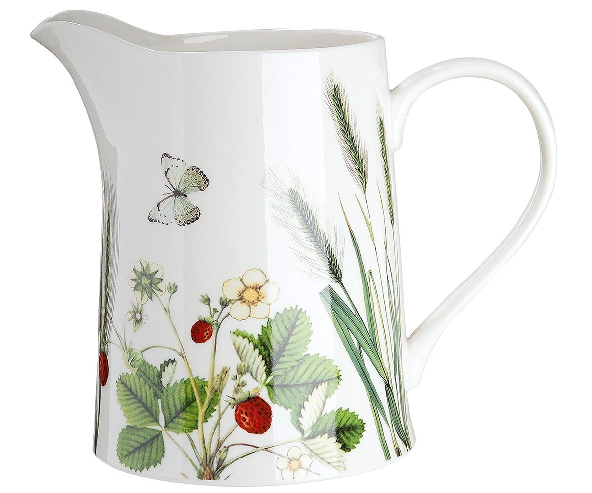 Gilde Porcelánový džbán Divoké květy