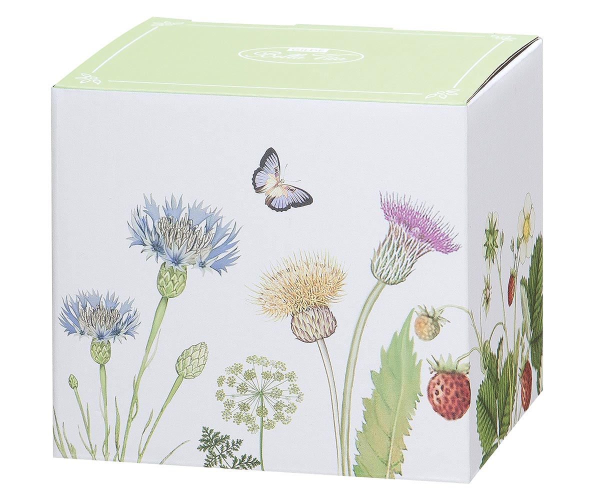 Gilde Porcelánový hrnek Divoké květy, 300 ml