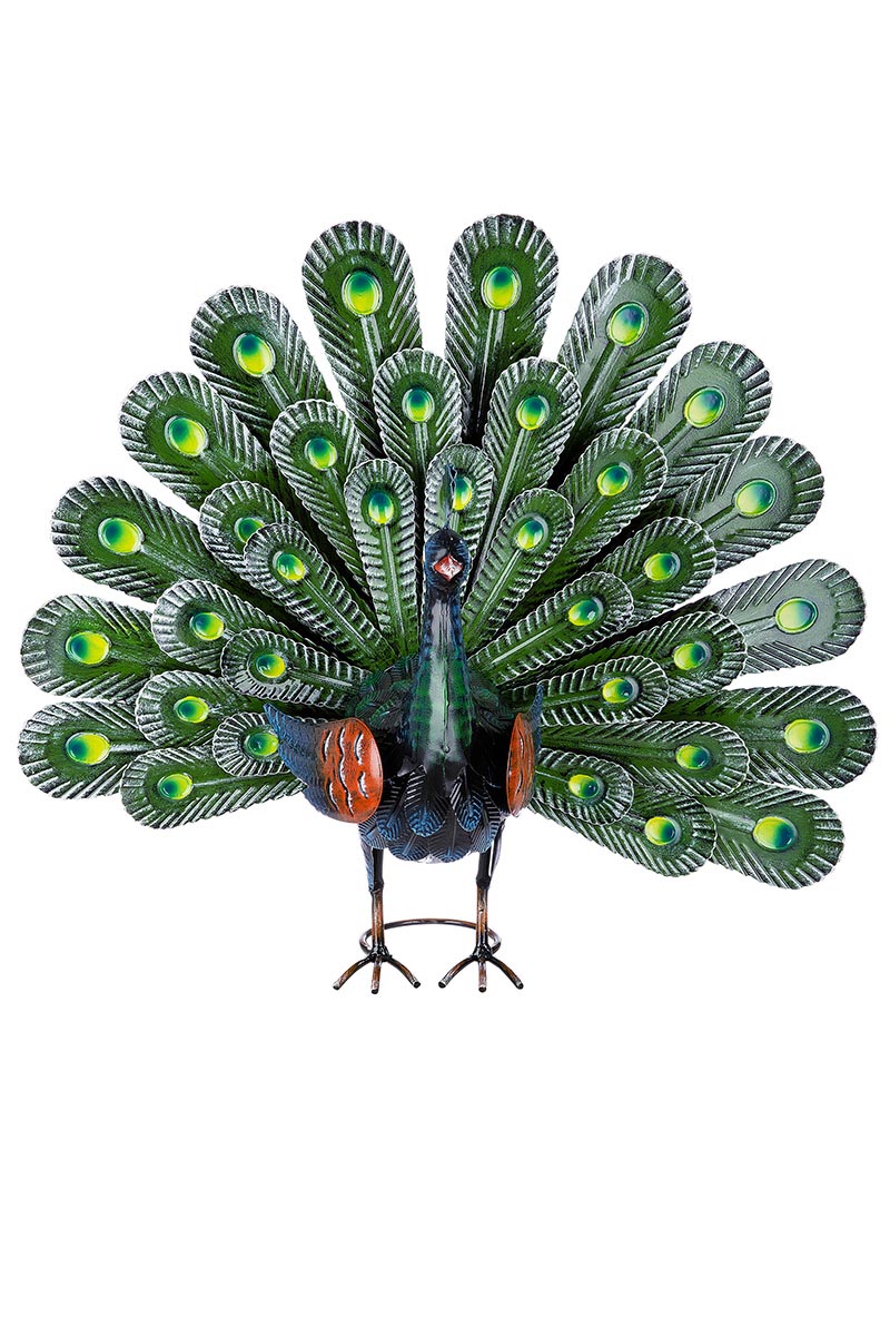 Gilde Zahradní dekorace Páv, 51 cm
