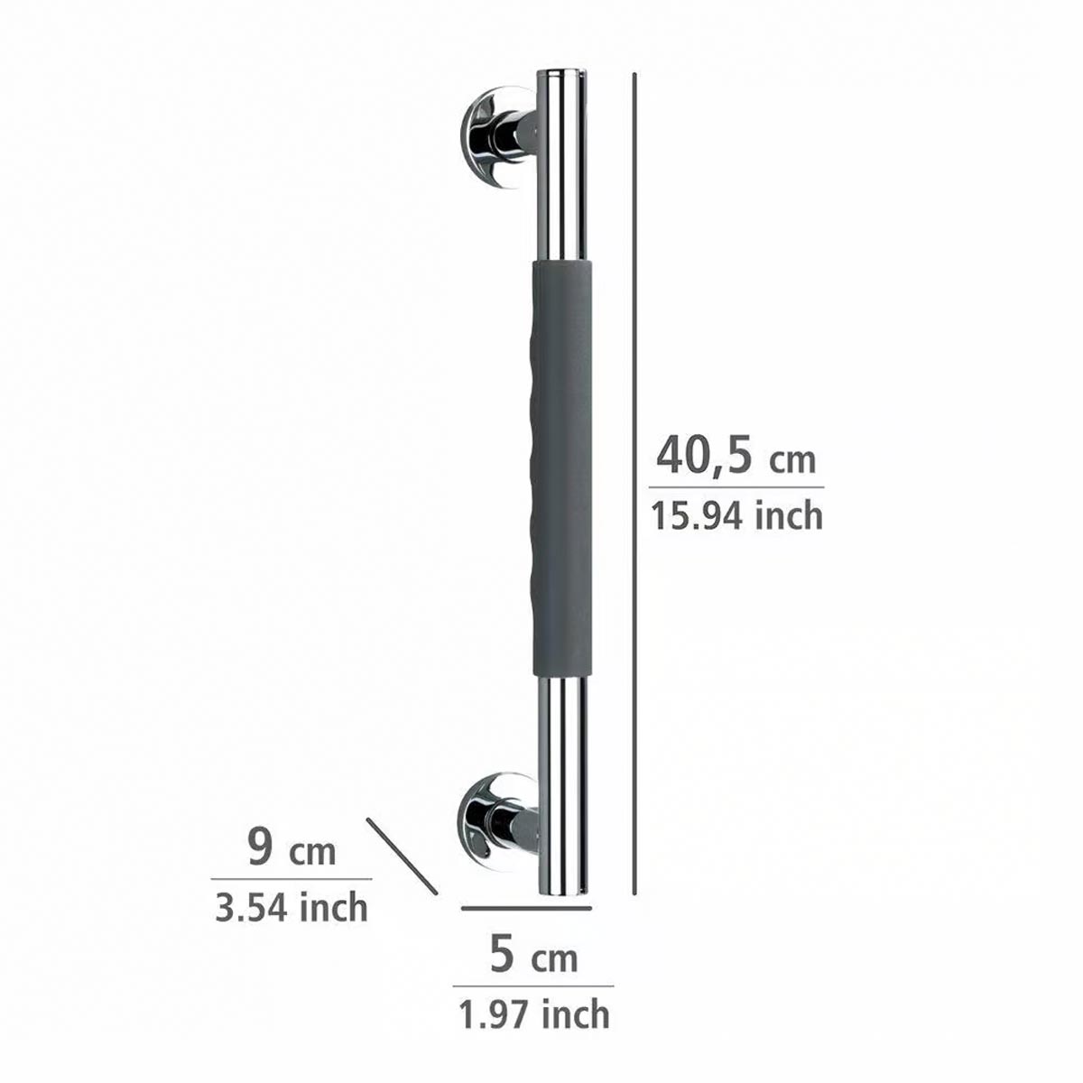 WENKO Nerezové madlo Secura, 40,5 cm