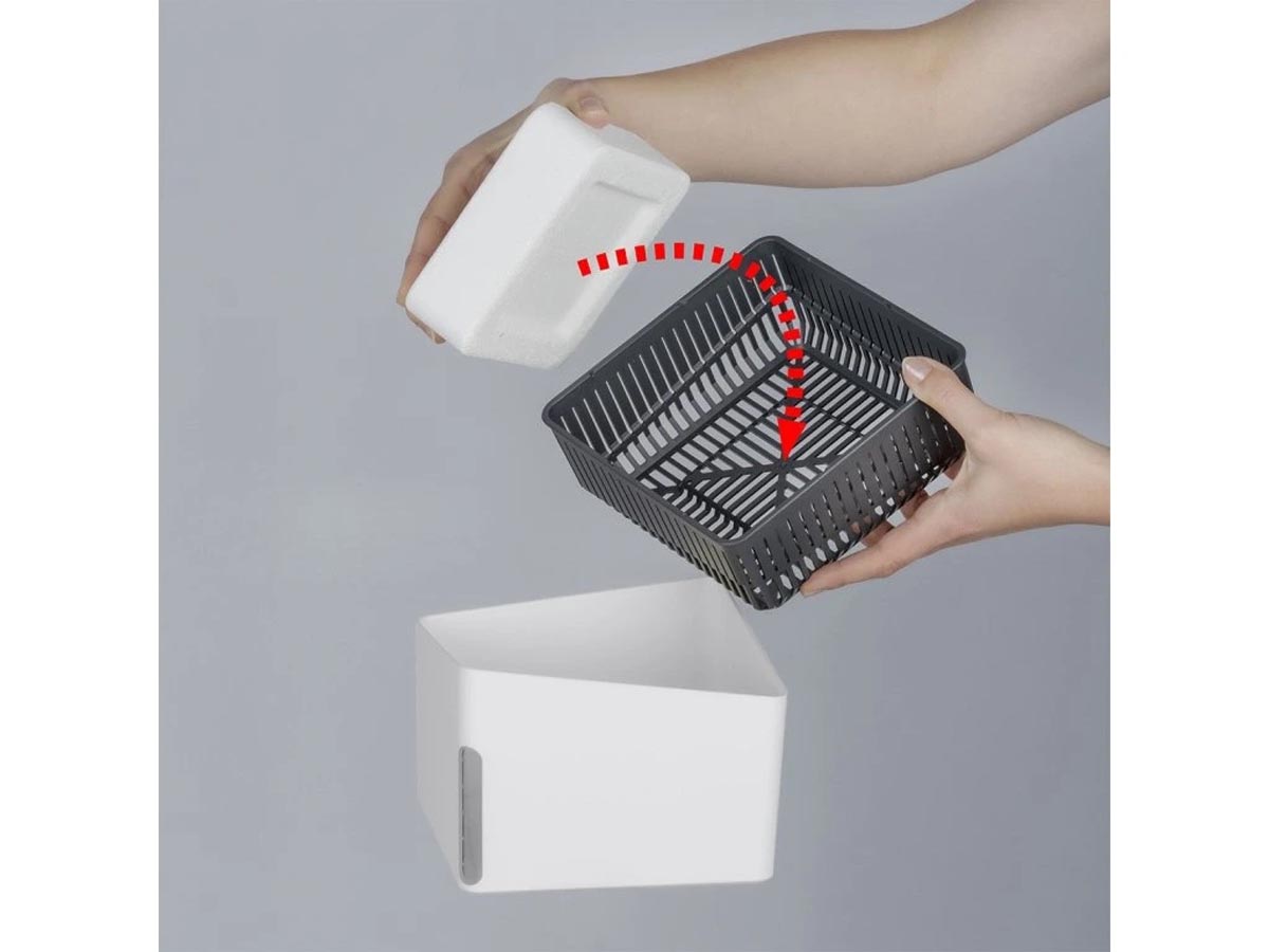 WENKO Odvlhčovač vzduchu Cube White 1000 g