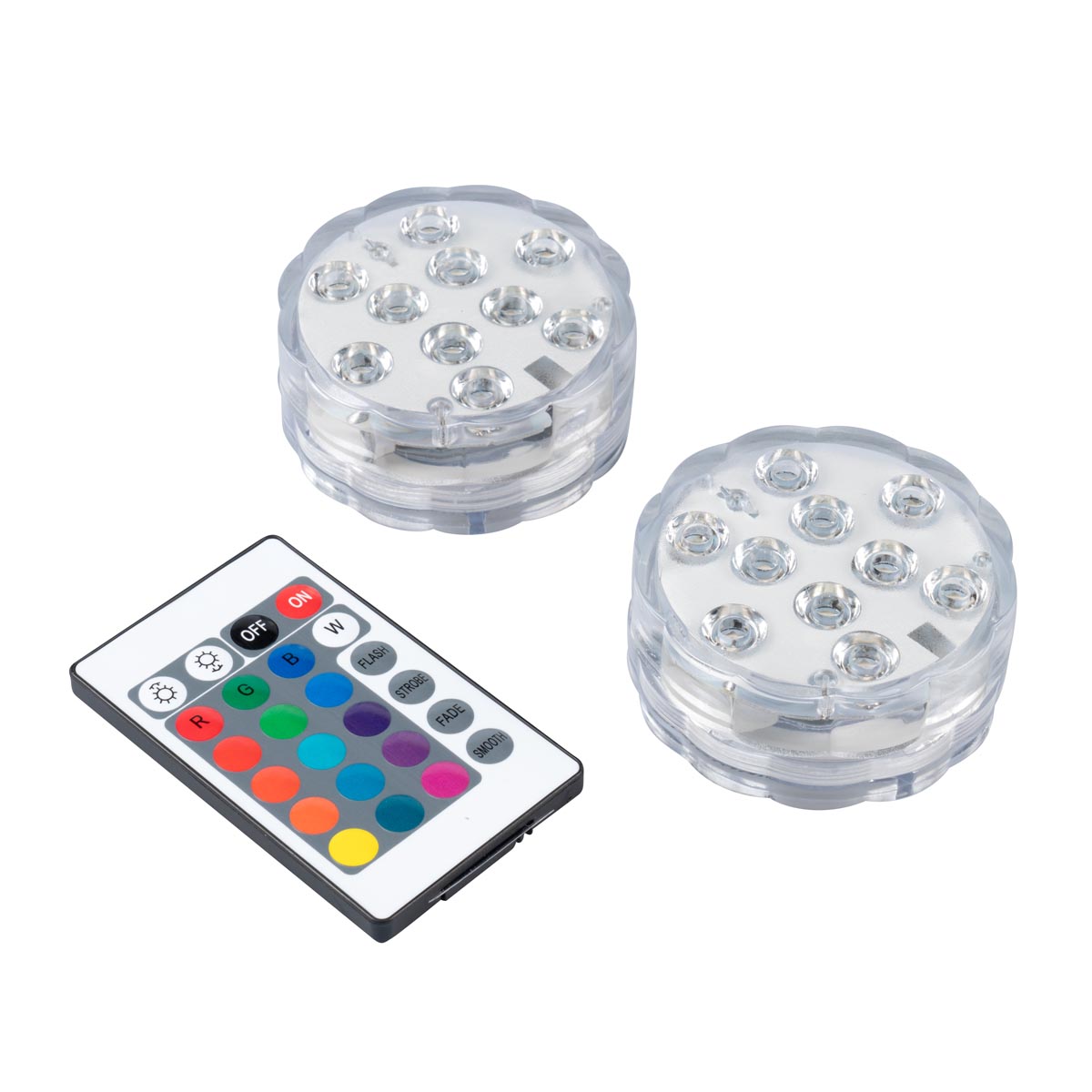 LED plovoucí světla, 2 kusy