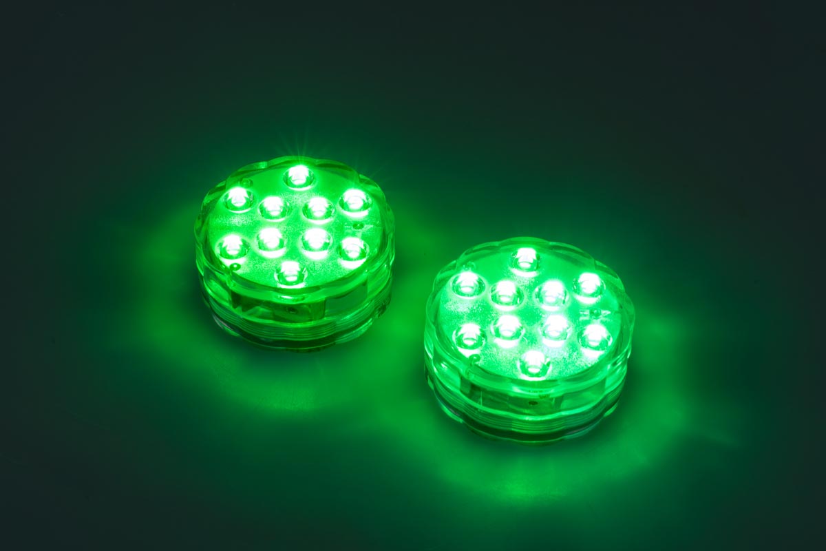 LED plovoucí světla, 2 kusy