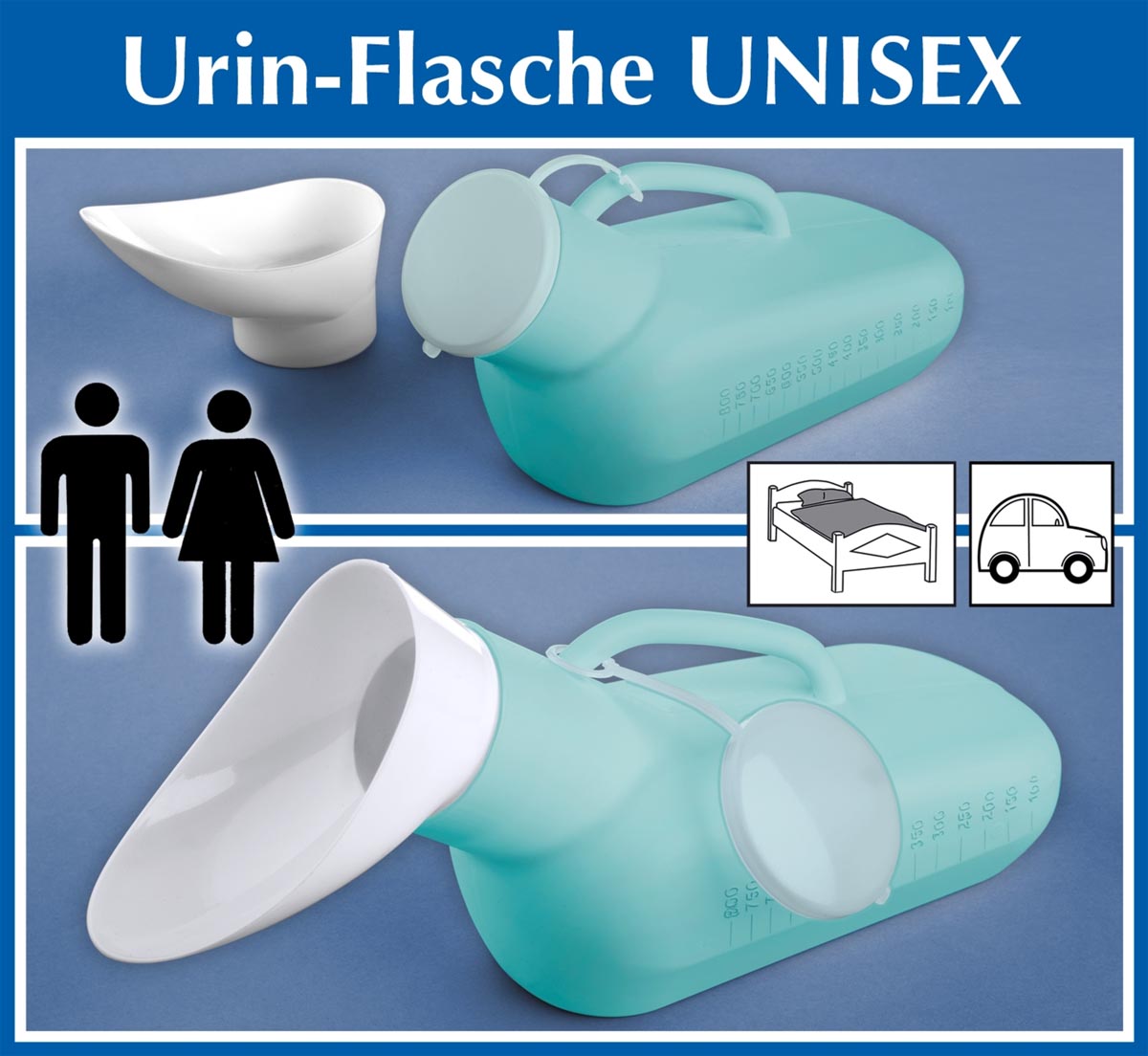 WENKO Unisex láhev na moč, zelená