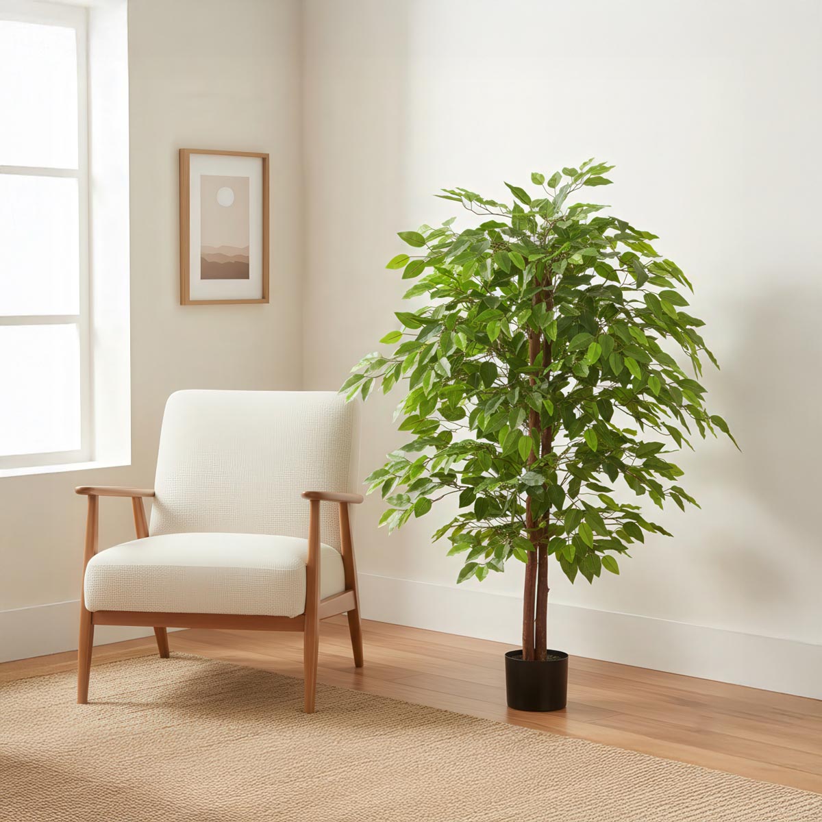 Gasper Umělý Ficus Benjamin, 130 cm