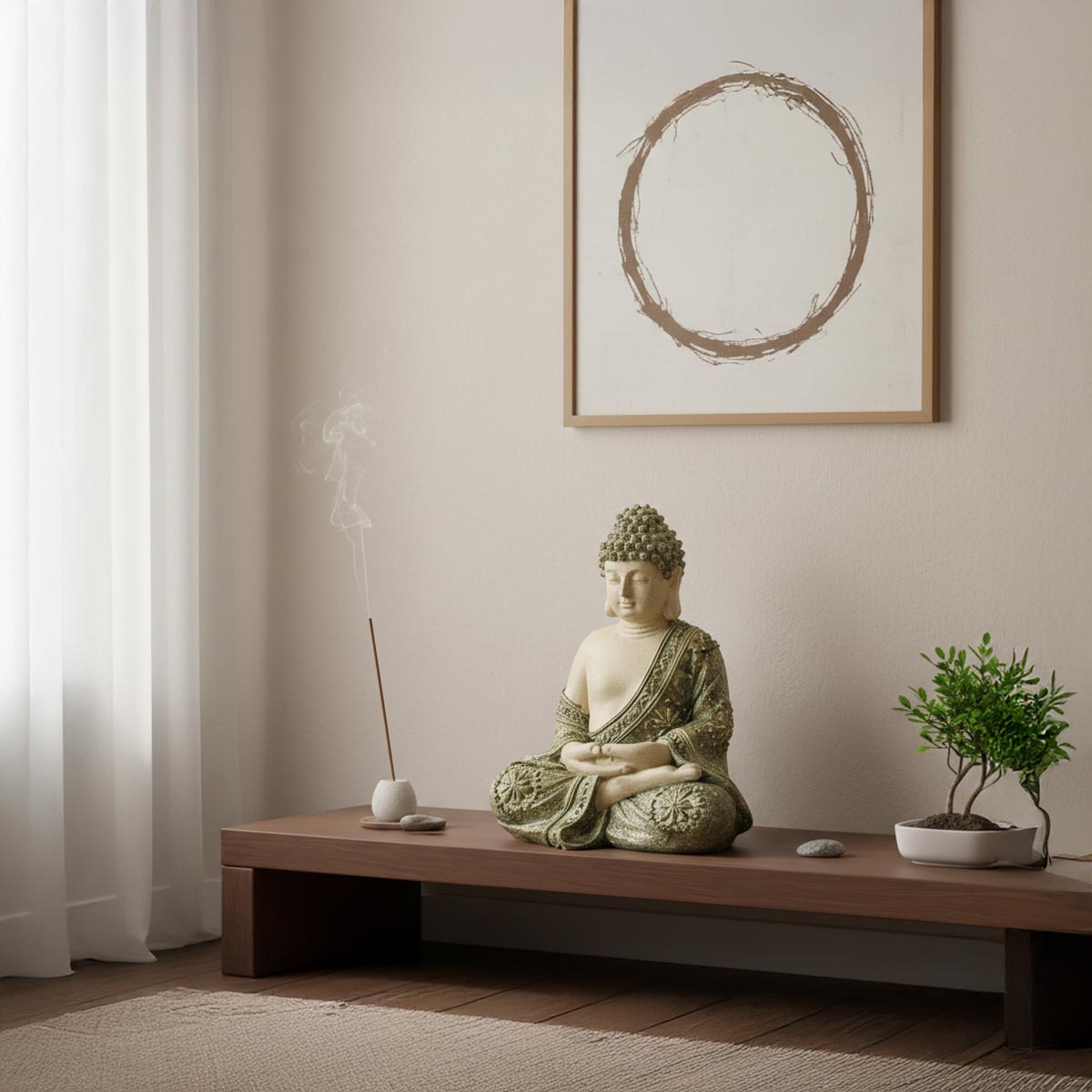 Boltze Soška Buddha Lasany