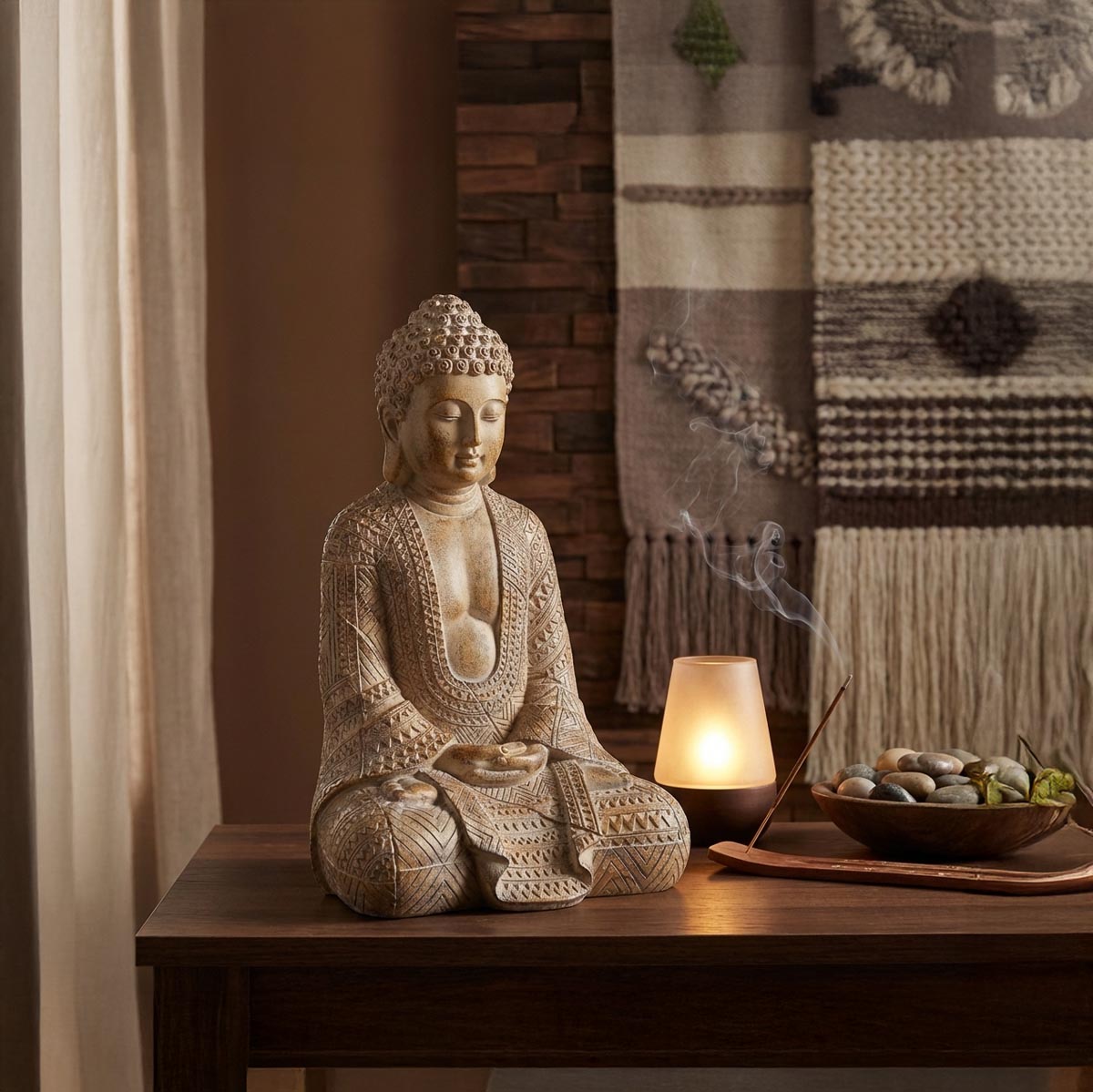 Boltze Soška Buddha Legolas, 30 cm