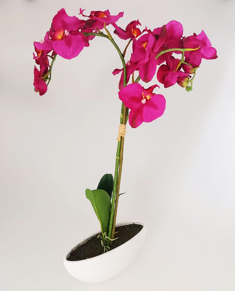 Umělá orchidej Magenta