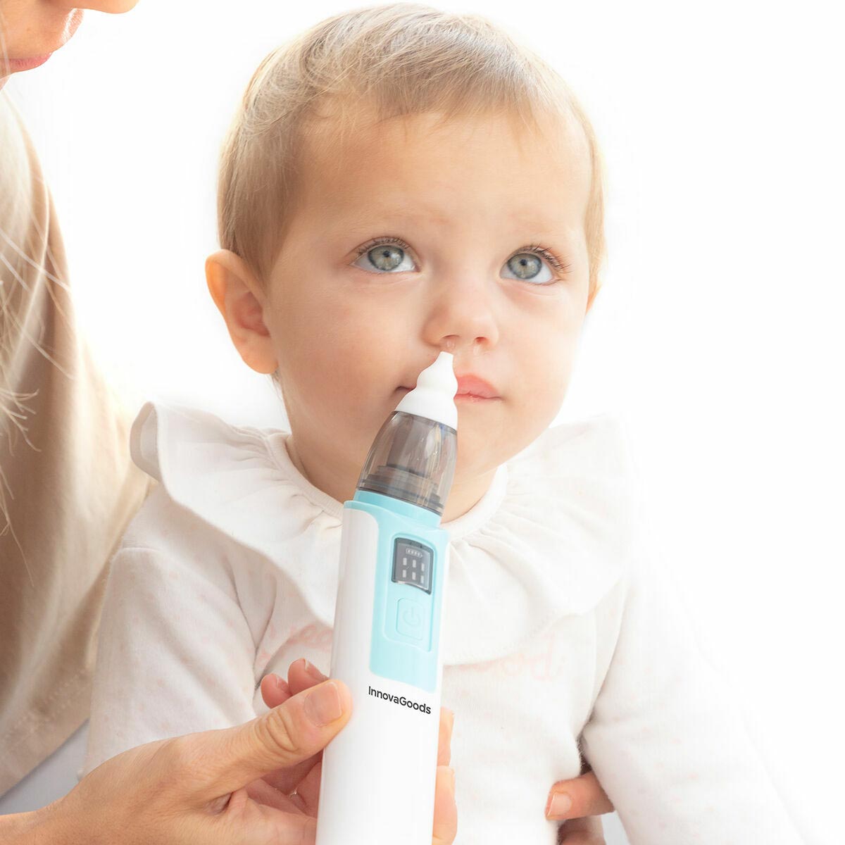 InnovaGoods Dobíjecí nosní odsávačka pro miminka Nizi