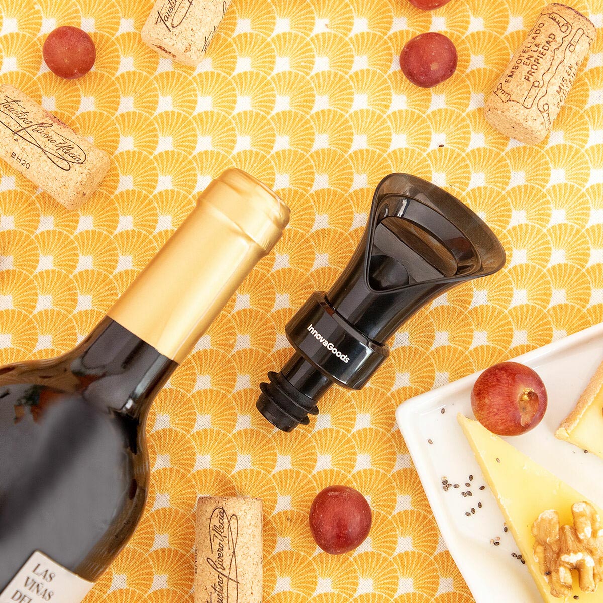 InnovaGoods Zátka na víno Wintopp