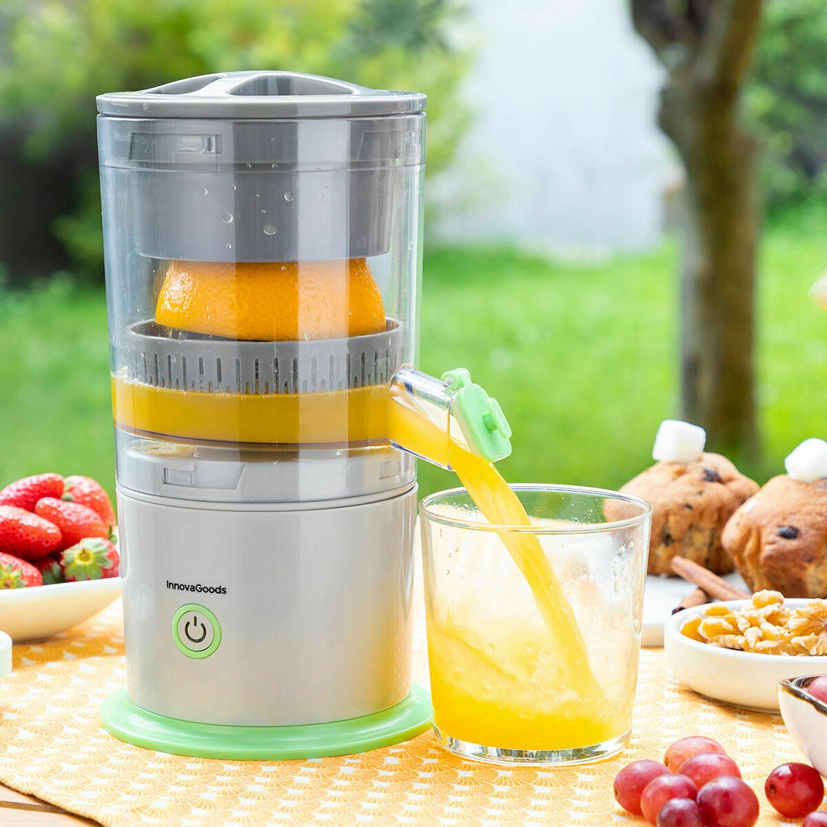 InnovaGoods Dobíjecí automatický odšťavňovač Juisso