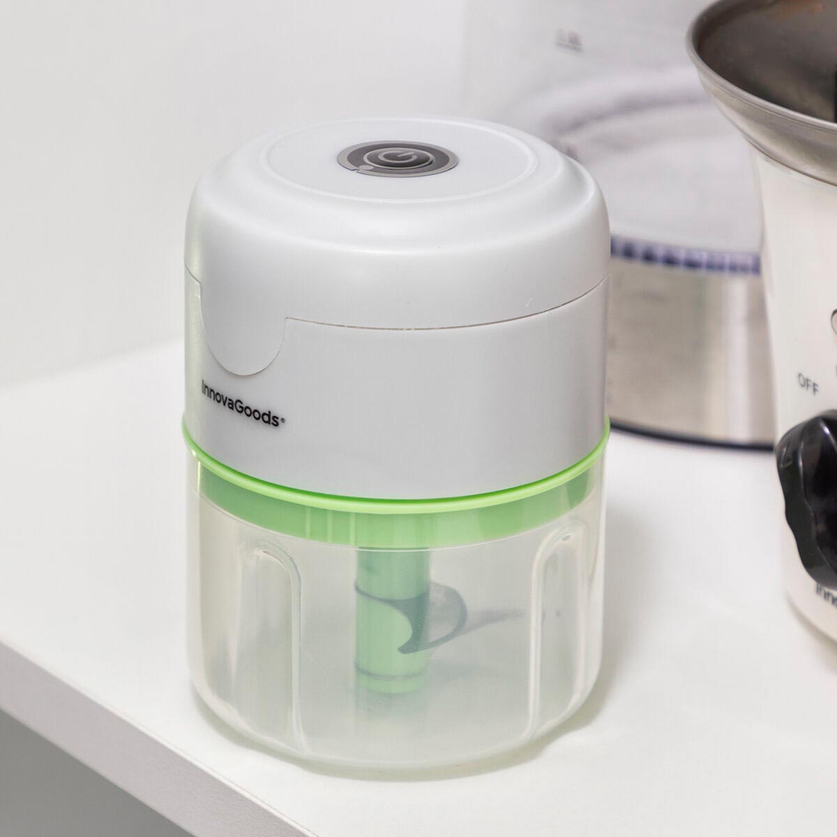 InnovaGoods Dobíjecí přenosný mini sekáček Echoppie