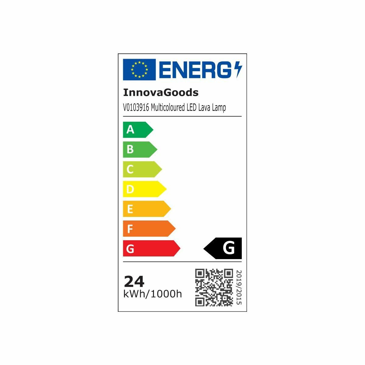 InnovaGoods LED lávová lampa Kolemp