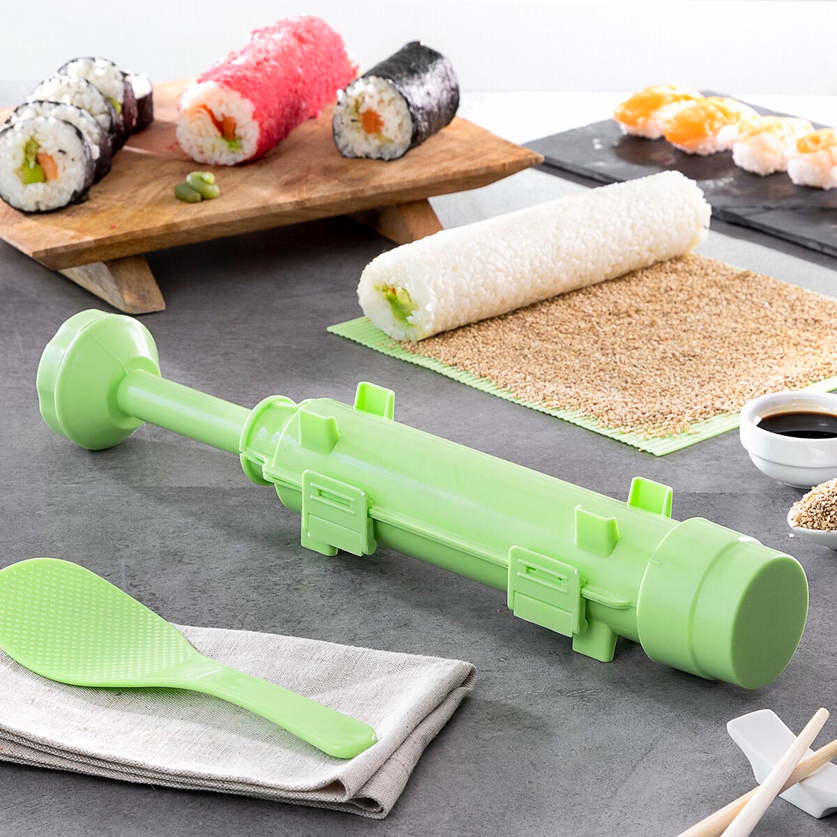 Fotografie produktu: InnovaGoods Sada na výrobu sushi Suzooka