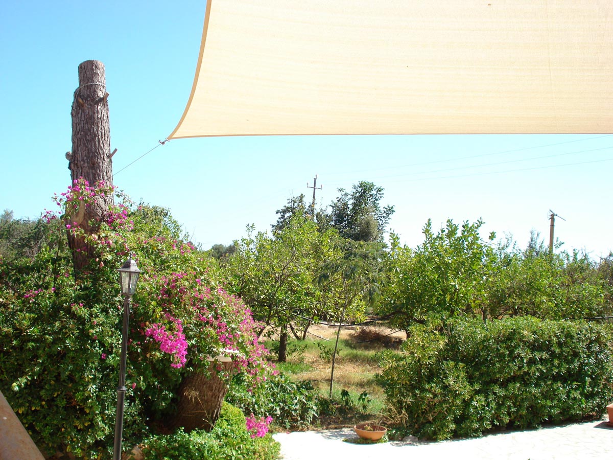 Videx Garden Stínící plachta LUGANO, béžová, 360 x 360 cm