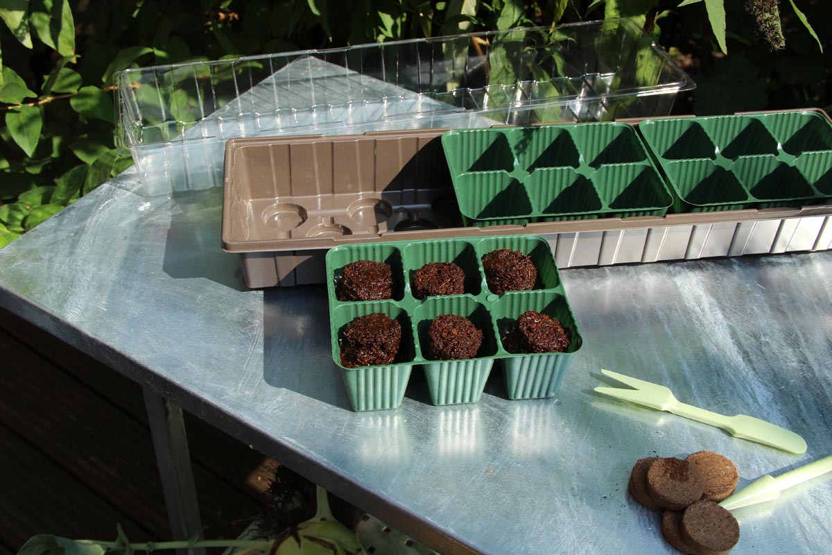 Videx Garden Minipařeniště s 18 květináči