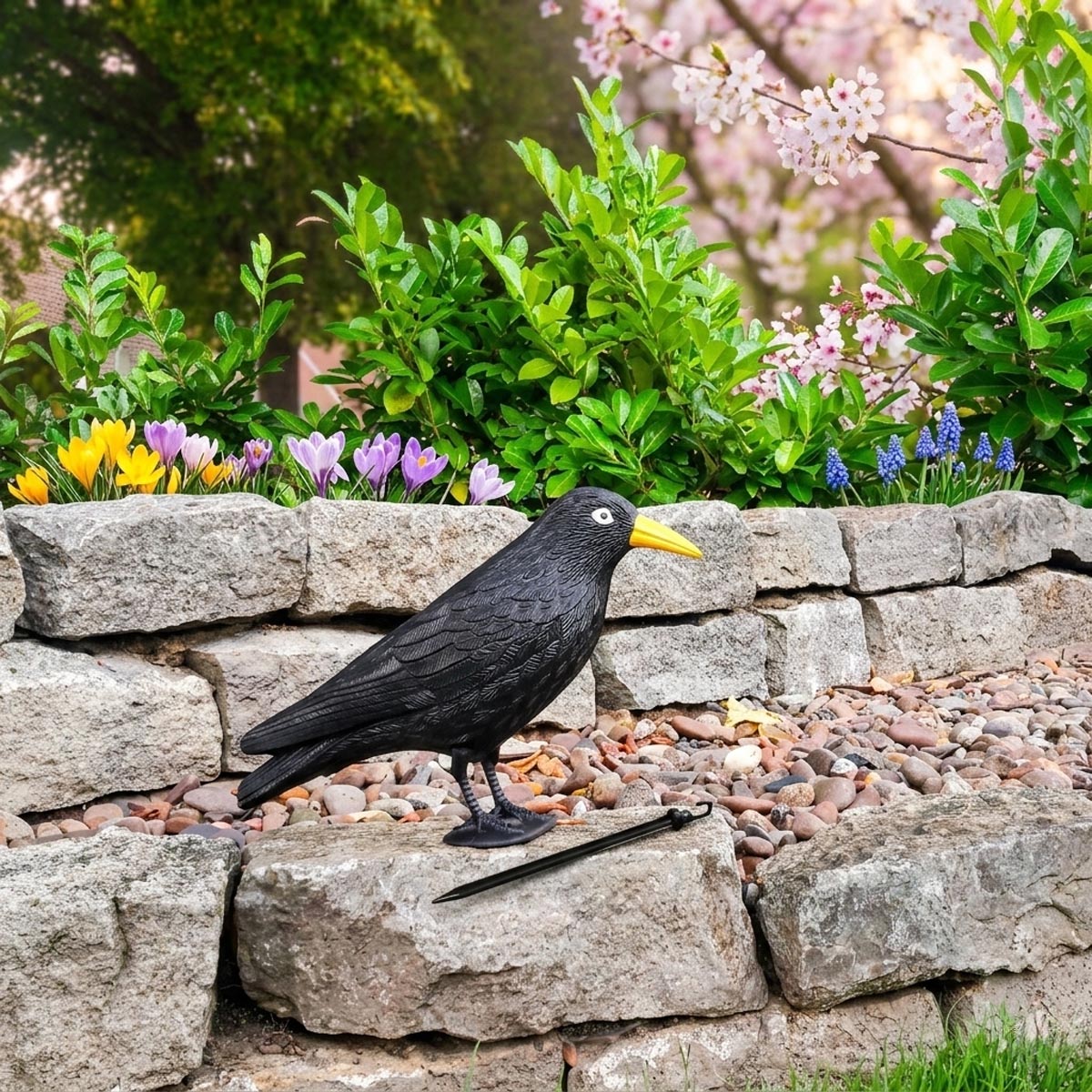 Videx Garden Plašič holubů, černý
