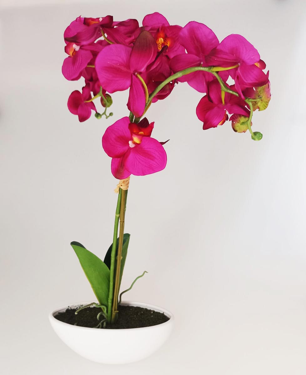 Umělá orchidej Magenta, II. jakost