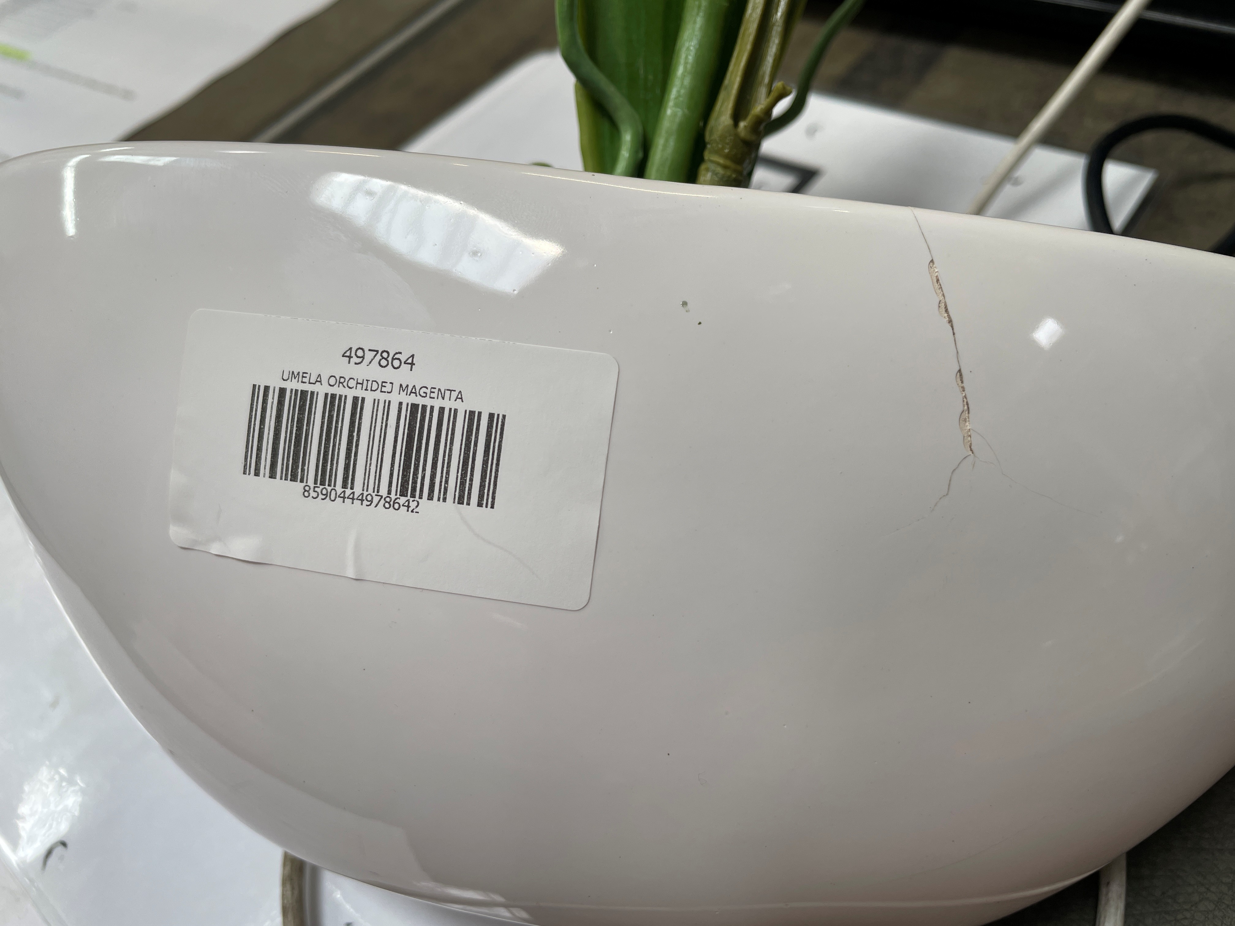 Umělá orchidej Magenta, II. jakost