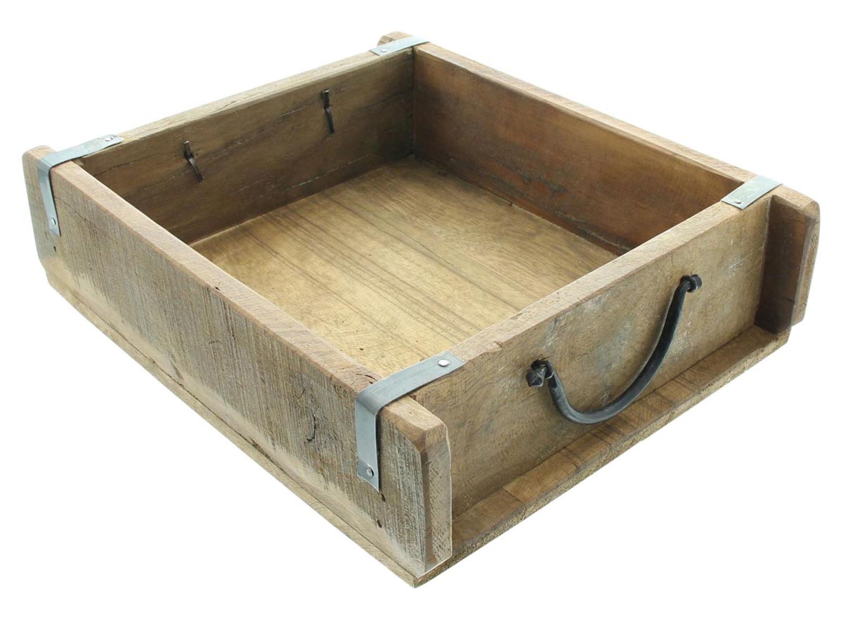 Frank Flechtwaren Dekorační box Ziegelform, čtvercový