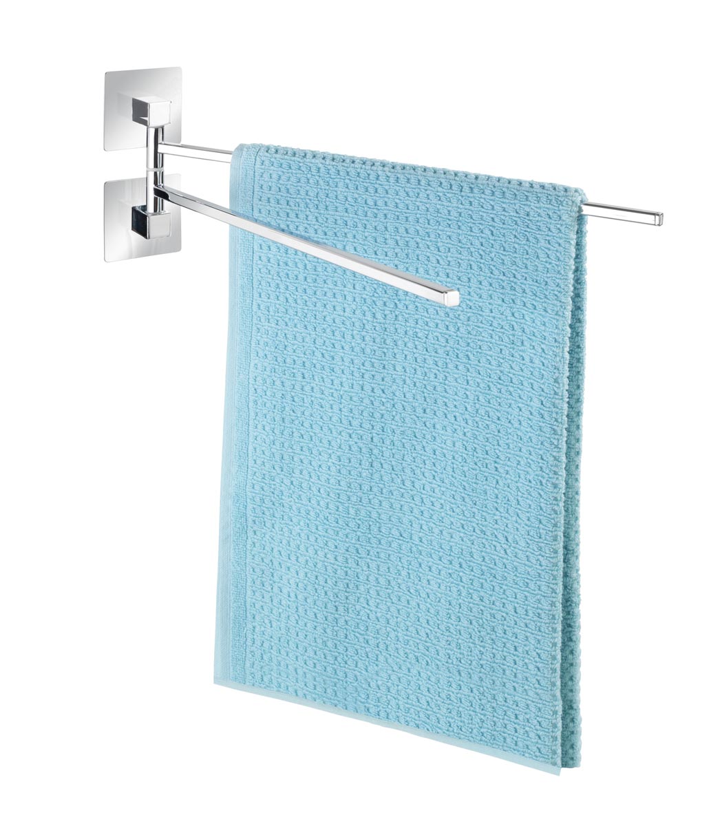 WENKO Turbo-Loc® Nerezový držák na ručníky Quadro