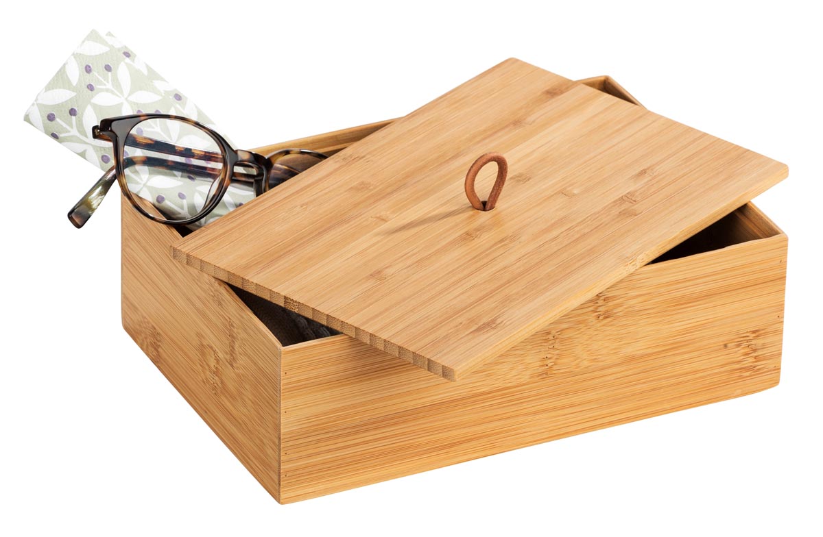 WENKO Bambusový box Terra L s víkem