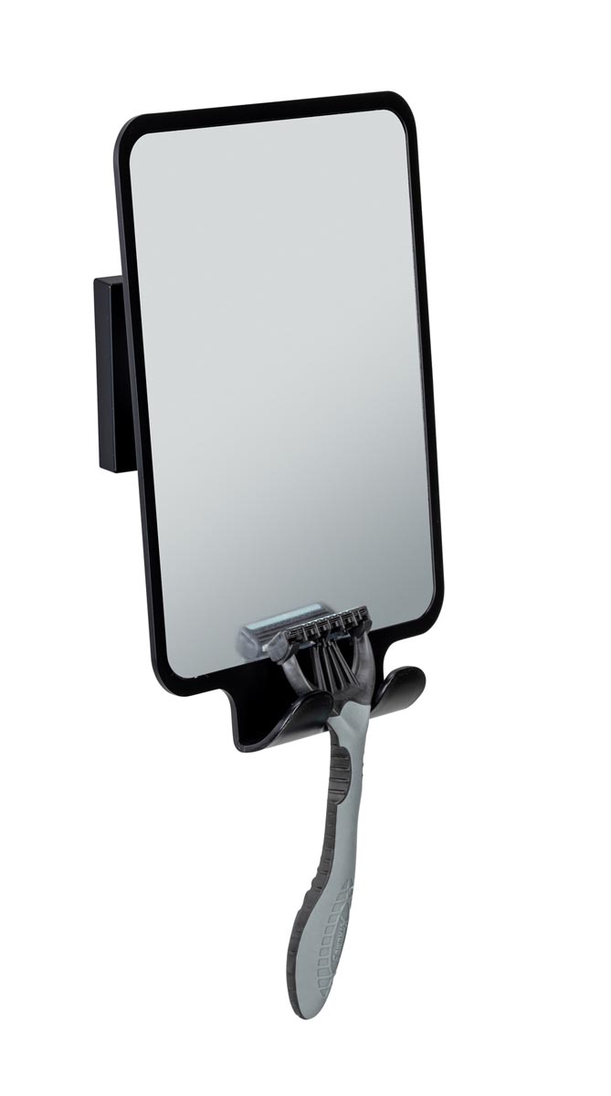WENKO Vacuum-Loc® Kosmetické zrcadlo Quadro, černé