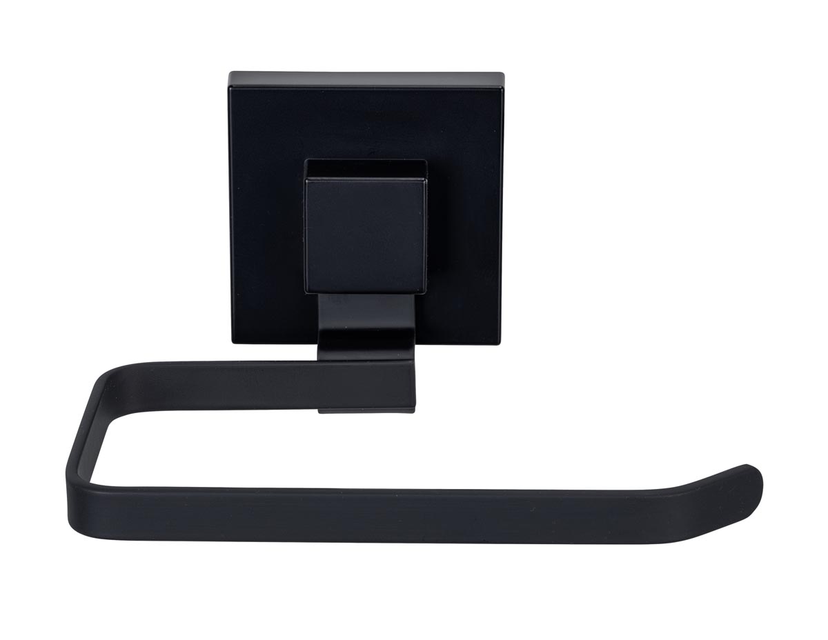 WENKO Vacuum-Loc® Držák toaletního papíru Quadro, černý
