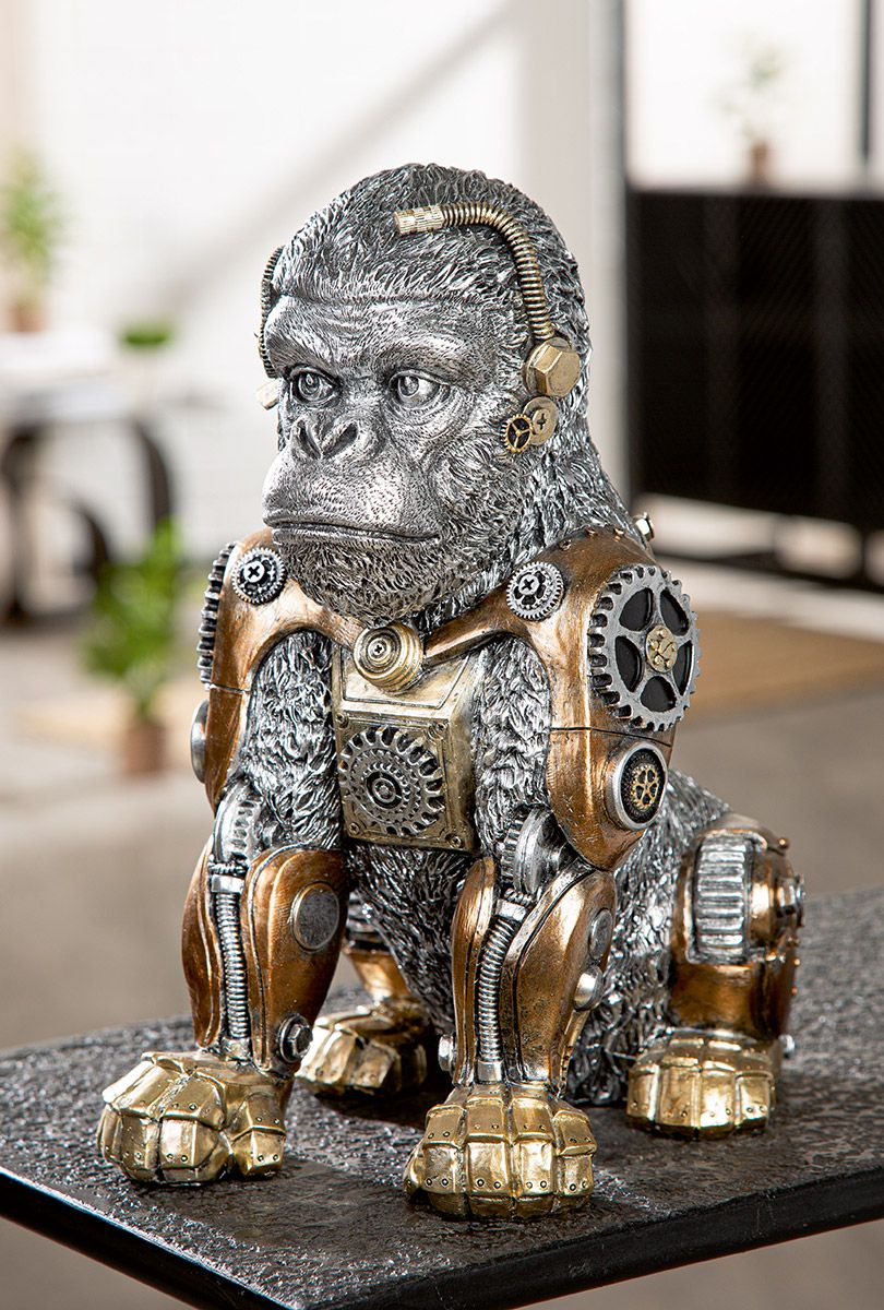 Fotografie produktu: Gilde Soška steampunk gorila Steampunk Gorilla, 31 cm