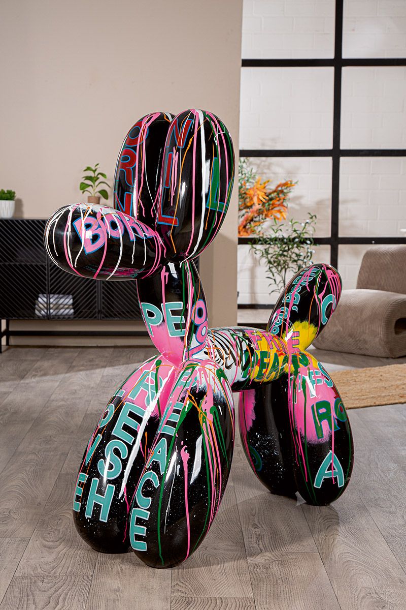 Fotografie produktu: Gilde Balónkový pes Pallone graffiti, 120 cm
