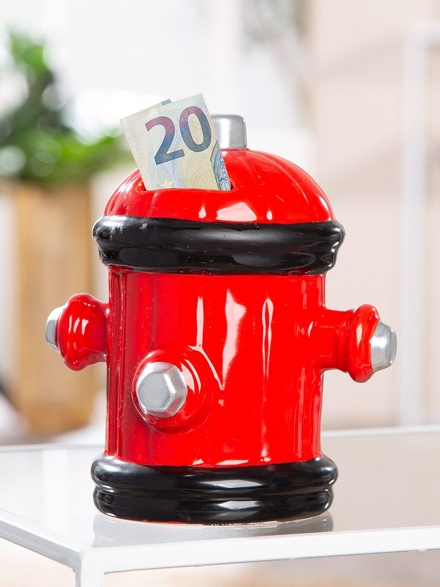 Fotografie produktu: Gilde Keramická pokladnička Hydrant, 16 cm