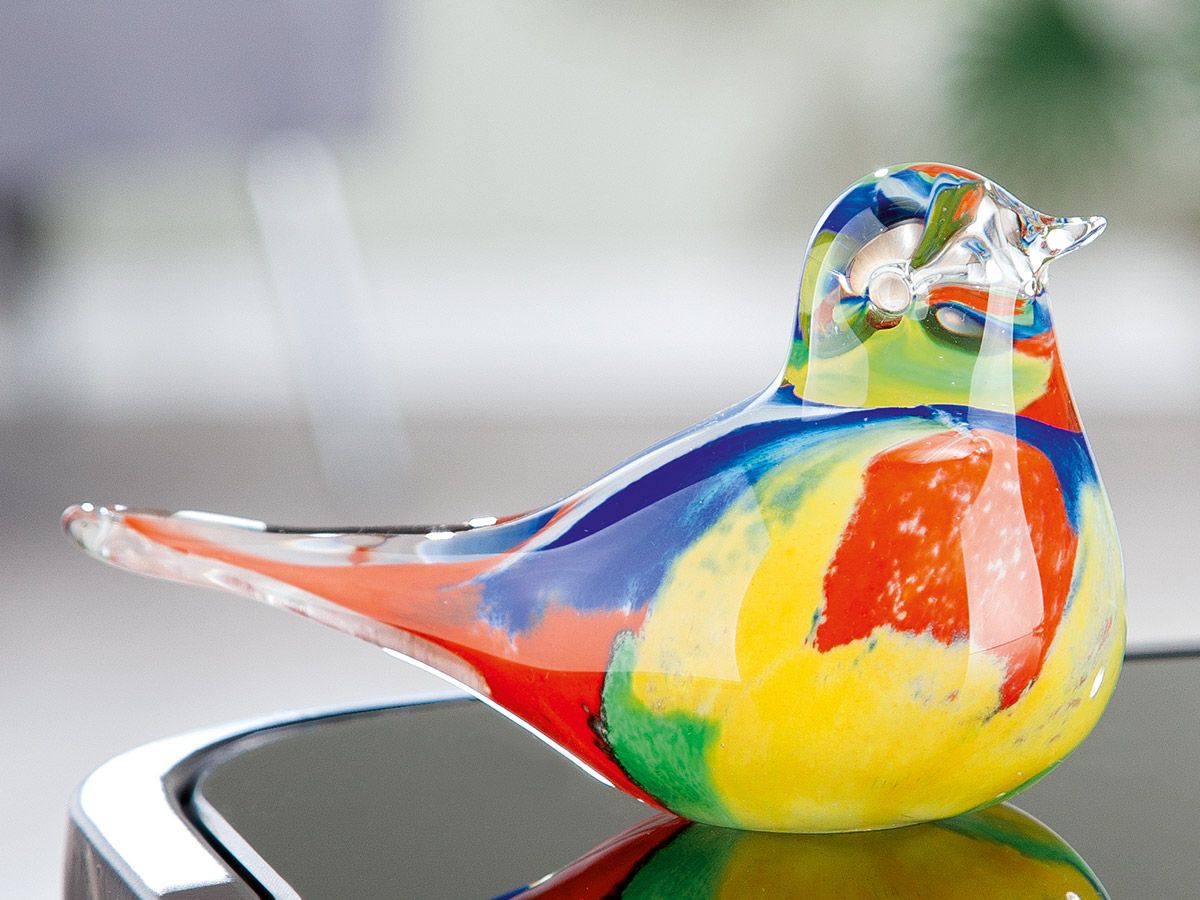 Fotografie produktu: Gilde Figurka ptáka Colore, 7 cm