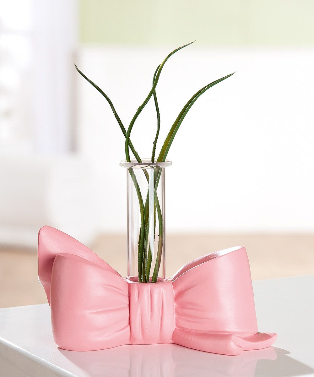 Fotografie produktu: Gilde Vza Bow, růžová, 11 cm