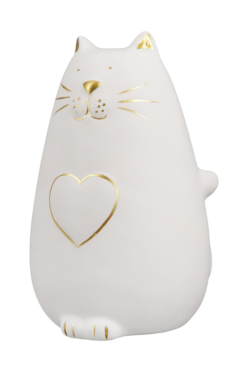 Fotografie produktu: Gilde Keramická kočka 16cm Kitty, 16 cm