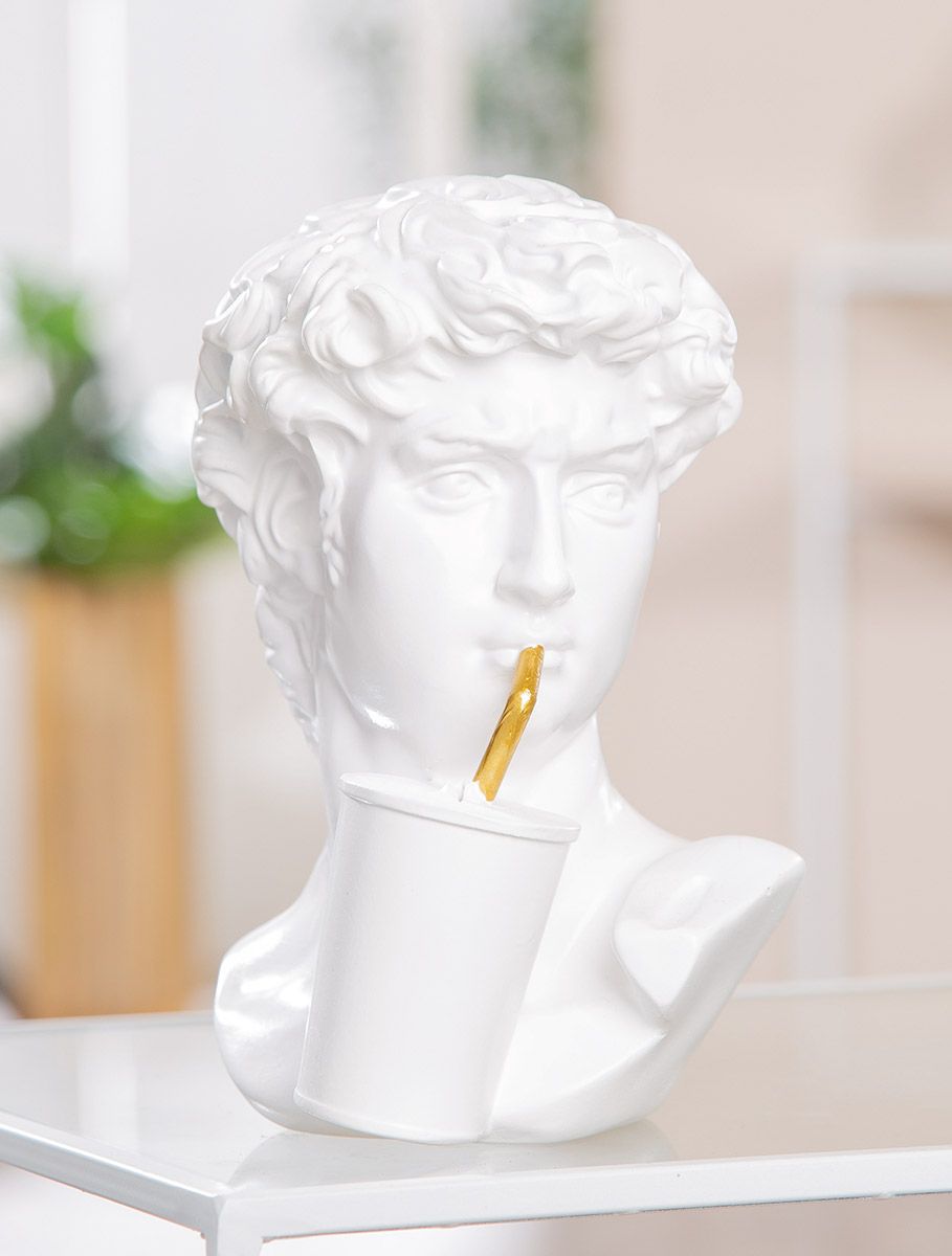 Fotografie produktu: Gilde Polybusta David s kelímkem, 19 cm