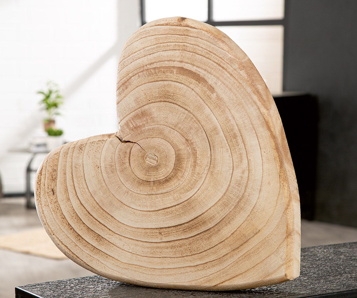 Fotografie produktu: Gilde Dřevěné srdce dekor Core, 40 cm