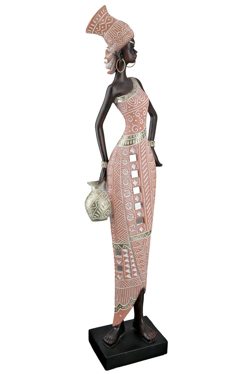 Fotografie produktu: Gilde Africká soška ženy Malaika, 41 cm