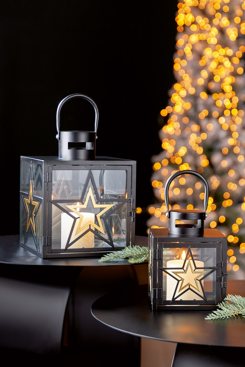 Fotografie produktu: Gilde Lucerny Modern Star, sada 2 ks, 17 a 24,5 cm