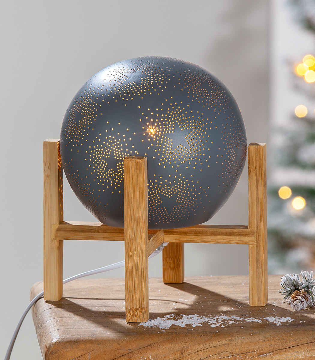 Fotografie produktu: Gilde Stolní lampa Prickelstern, 24 cm