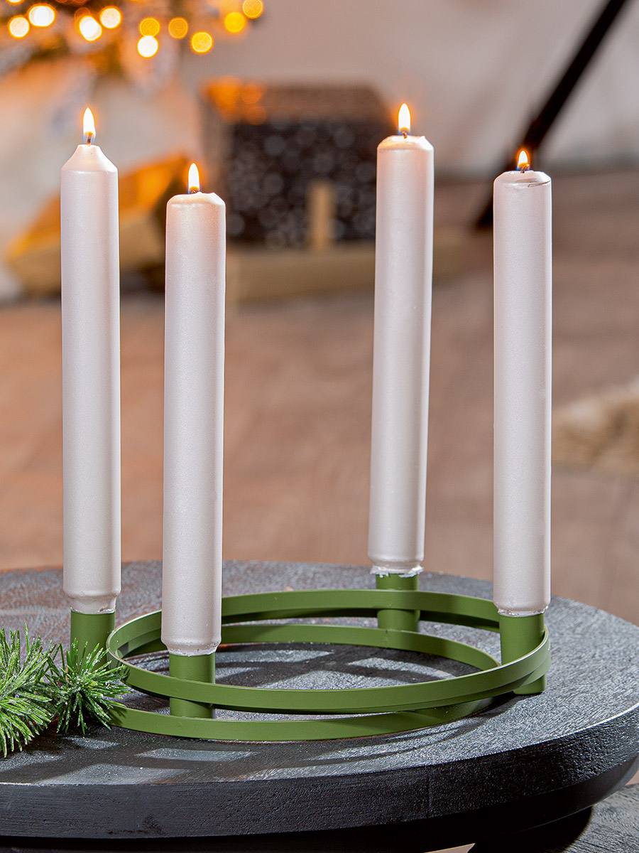 Fotografie produktu: Gilde Adventní svícen Connect, 4 cm