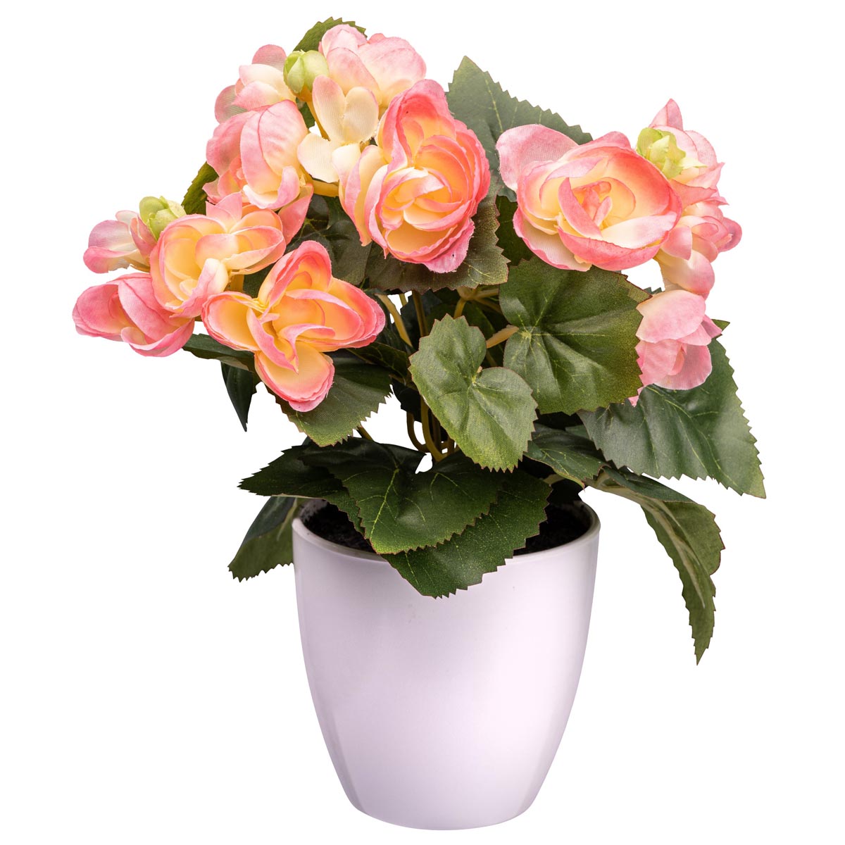 E-shop Gasper Umělá květina Begonie, růžová