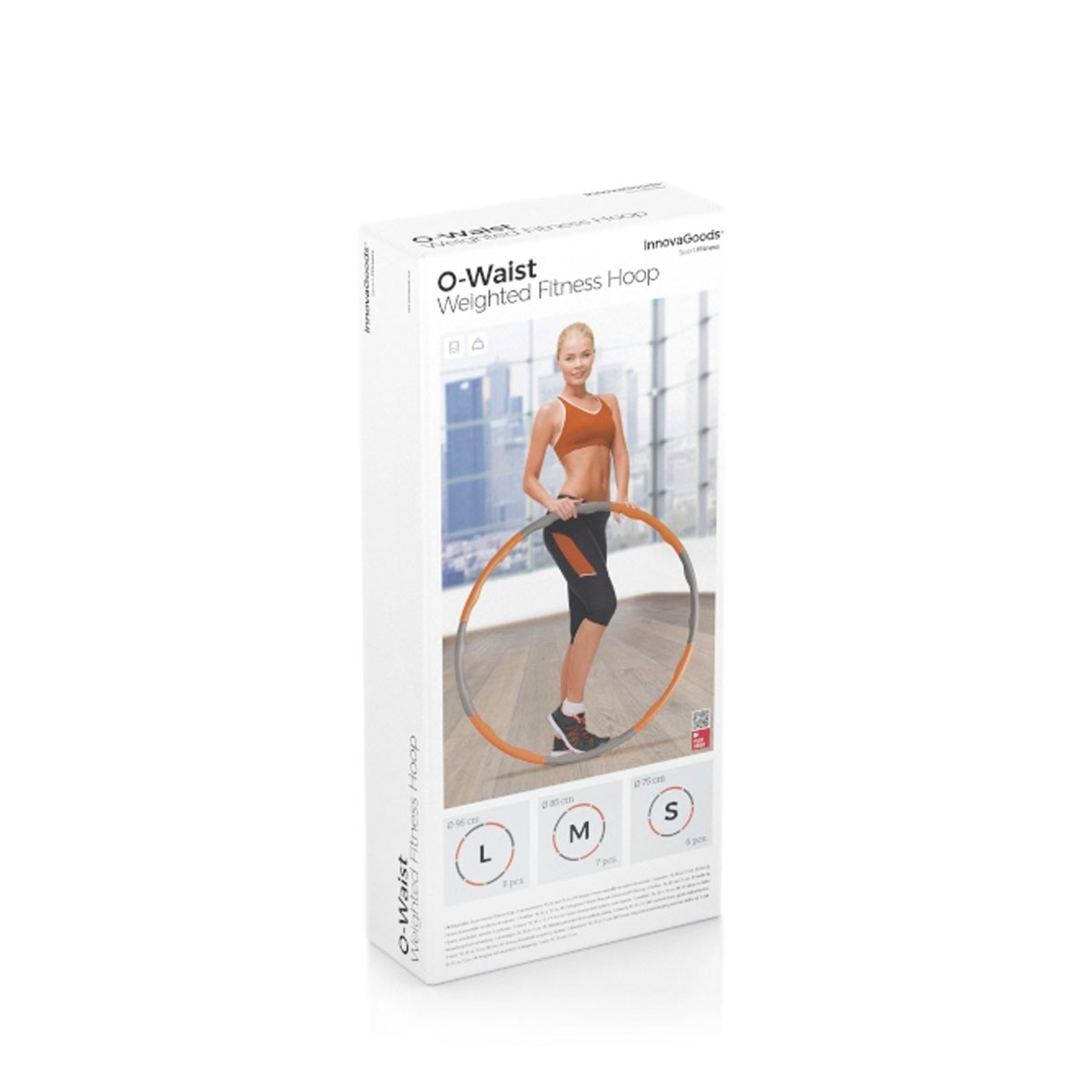 InnovaGoods Skládací obruč Hula Hoop