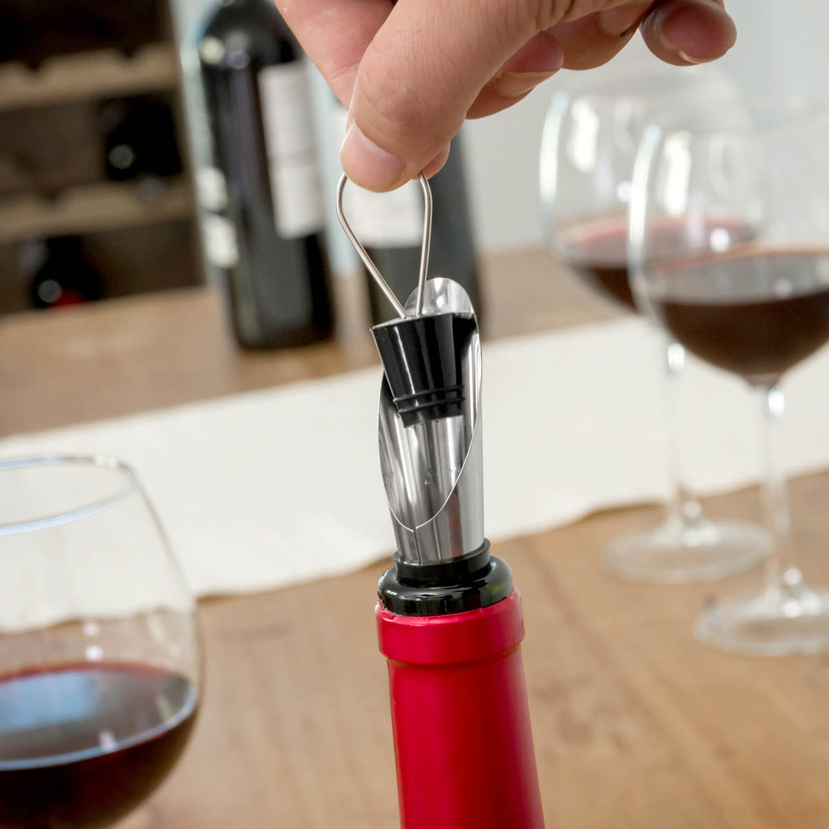 InnovaGoods Dárková sada na víno Sommelier