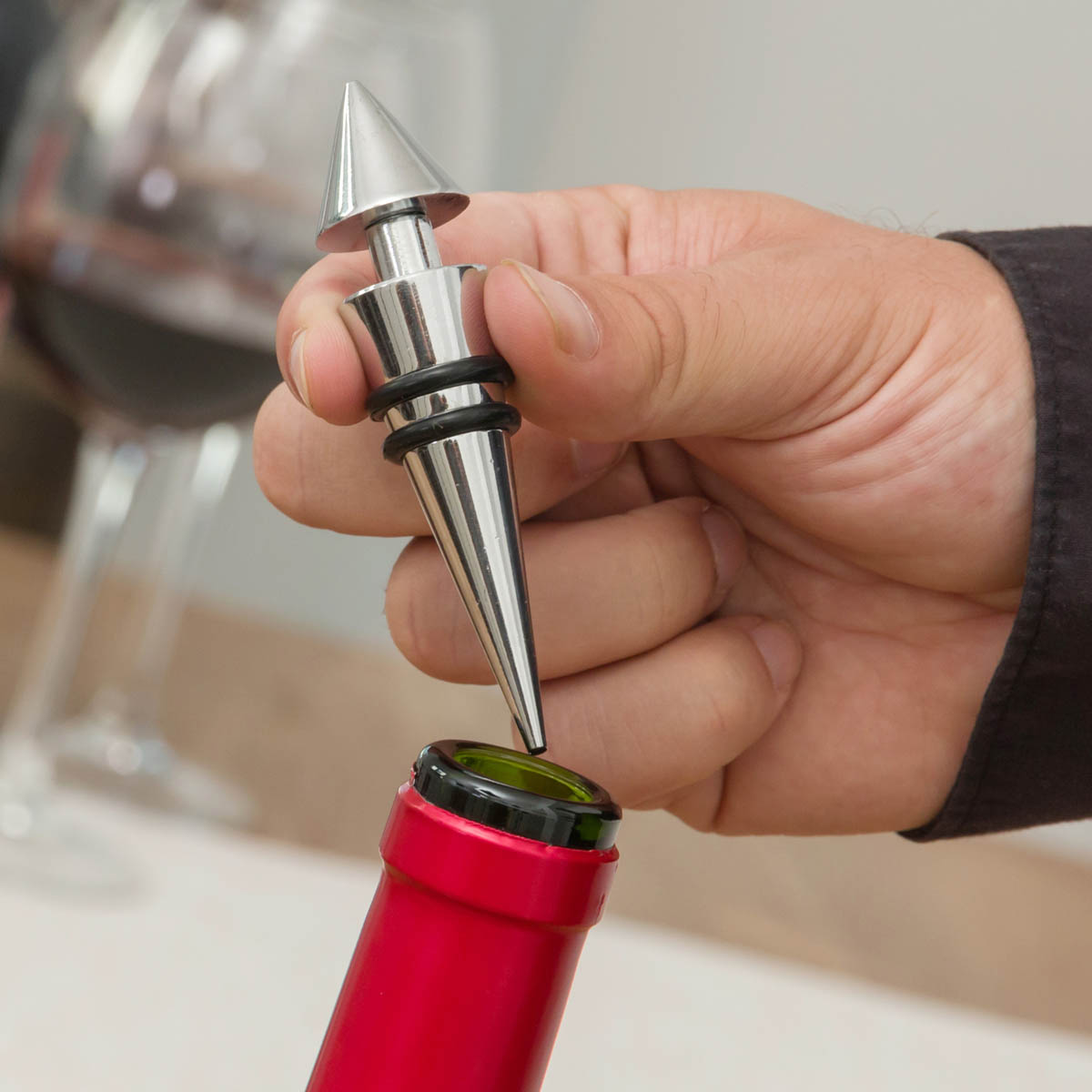 InnovaGoods Dárková sada na víno Sommelier