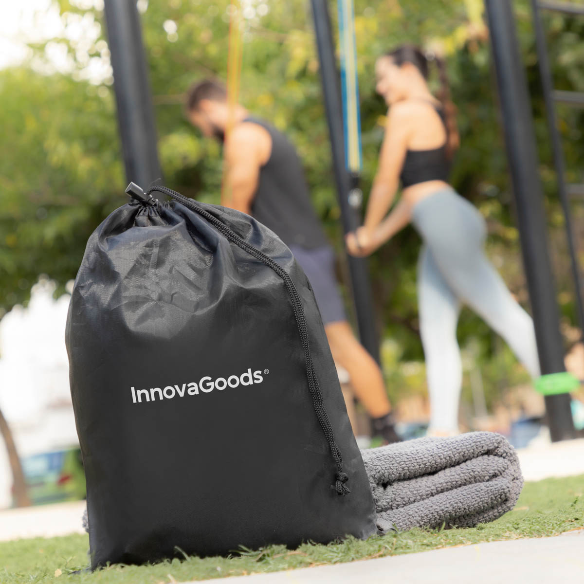 InnovaGoods Sada posilovacích pásů Rebainer
