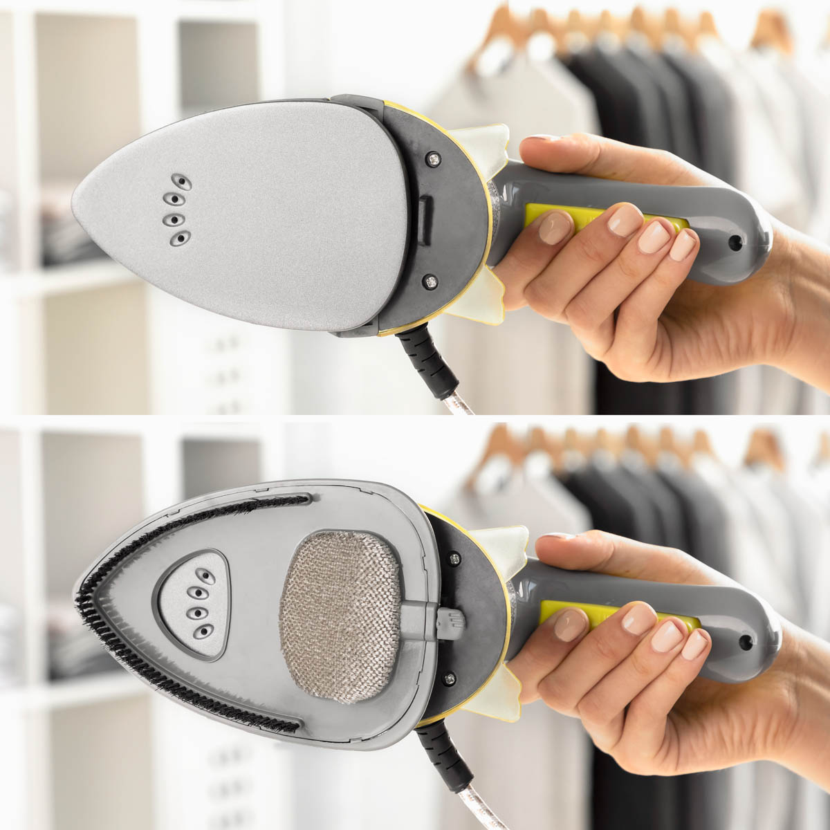 InnovaGoods Mini napařovací žehlička 2 v 1 Velyron